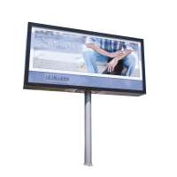 Outdoor Double Sides Scrolling Advertising Billboard